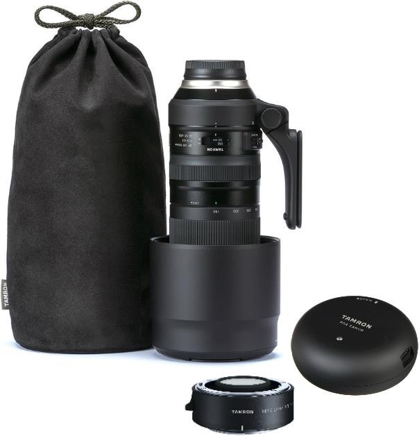 Actual product image Tamron SP AF 150-600mm f / 5-6.3 Di VC G2 Box incl. TeleConverter 1.4x and TAP-in Console, Canon EF (Canon EF, full size)