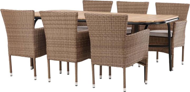 Ebuy24 Gartenset Holmbeck 7-teilig