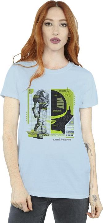 Immagine prodotto Disney Lightyear Buzz Tech Panel Maglietta Ampia Donna (S)