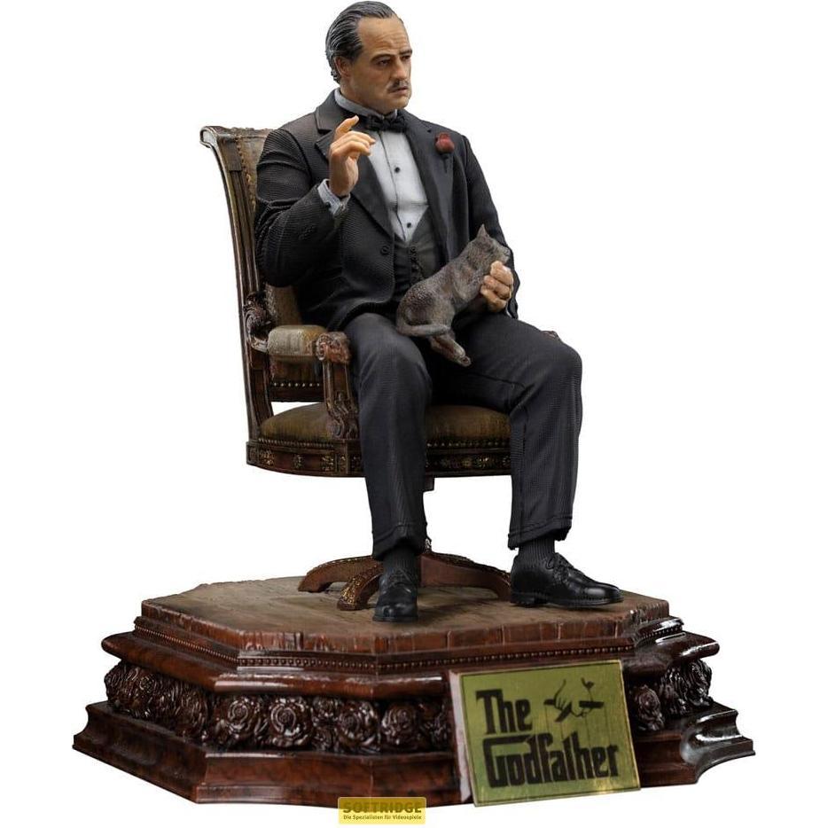 Iron Studios Der Pate Art Scale Statue 1/10 Don Vito Corelione 19 cm