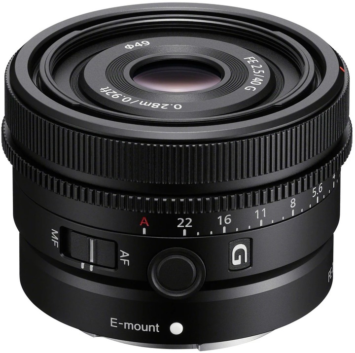 Sony FE 40mm f/2.5 G (Sony E, full size)