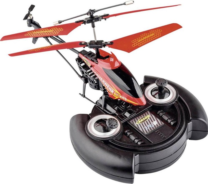 Actual product image Carson Electric Helicopter Easy Tyrann 180 Feruerwehr RtF