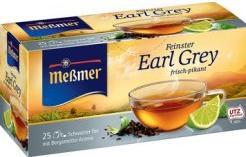 Produktbild Meámer Schwarzer Tee "Earl Grey", 25er Packung (100 g)