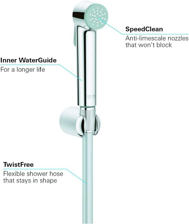 Produktbild Grohe Tempesta Duschgarnitur Trigger Spray 30 (1 Strahlart, 8 l/min)