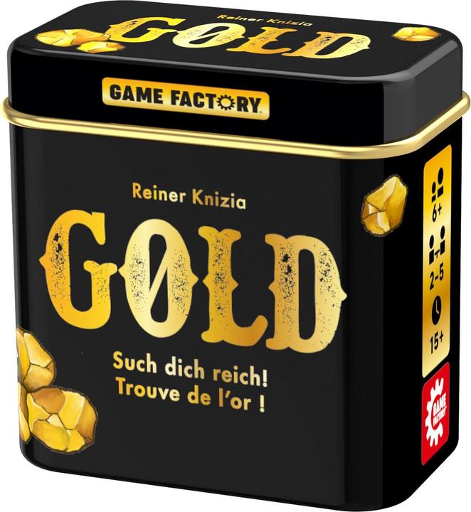 Immagine prodotto Game Factory Oro (d,f) (Francese, Tedesco, 2 - 5 Giocatori)