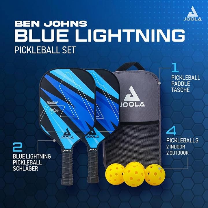 Immagine prodotto Joola Set Pickleball BEN JOHNS Blue Lightning