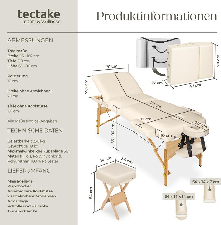 Produktbild tectake 3 Zonen