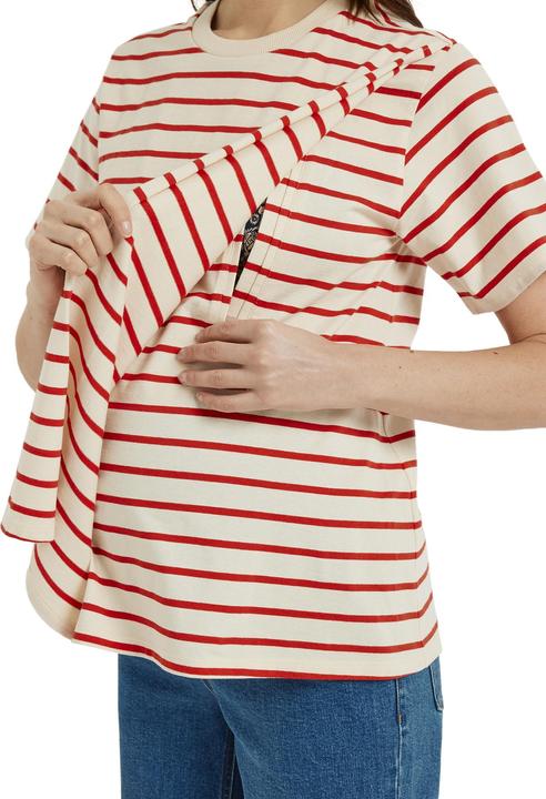 Image du produit Vertbaudet Bio-Kollektion: Ringelshirt für Schwangerschaft und Stillzeit (40)