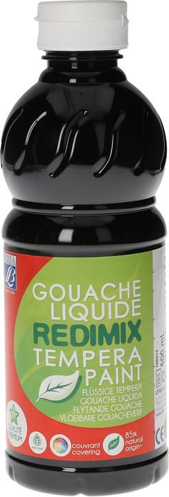 Actual product image Lefranc & Bourgeois C&C Gouache Redimix (Black, 500 ml)