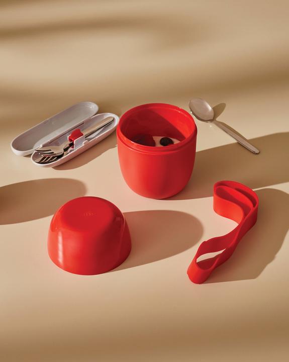Produktbild Alessi Lunchbox FOOD À PORTER Hellblau