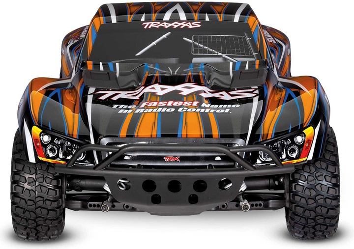 Immagine prodotto Traxxas Slash 4x4 VXL Clipless arancione 1/10 Short-Course RTR Brushless, HD, senza batteria e caricatore (RTR pronto all'uso)
