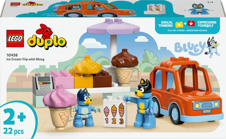 LEGO Excursion chez le glacier avec Bluey (10458)