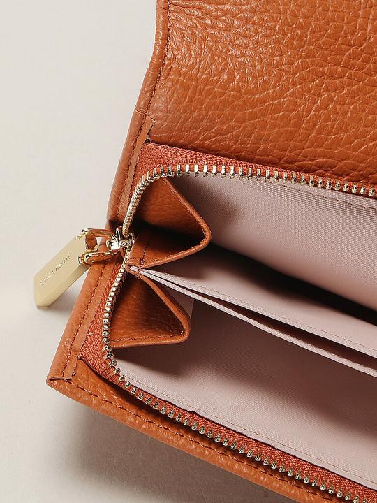 Actual product image Coccinelle Metallic Soft Wallet Grainy Leather