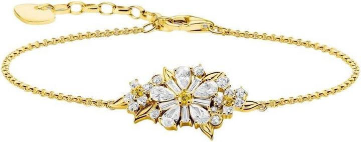 Produktbild Thomas Sabo Cocktailring Blume Lovely Daisy mit Steinen Silber (48, 925 Silber)