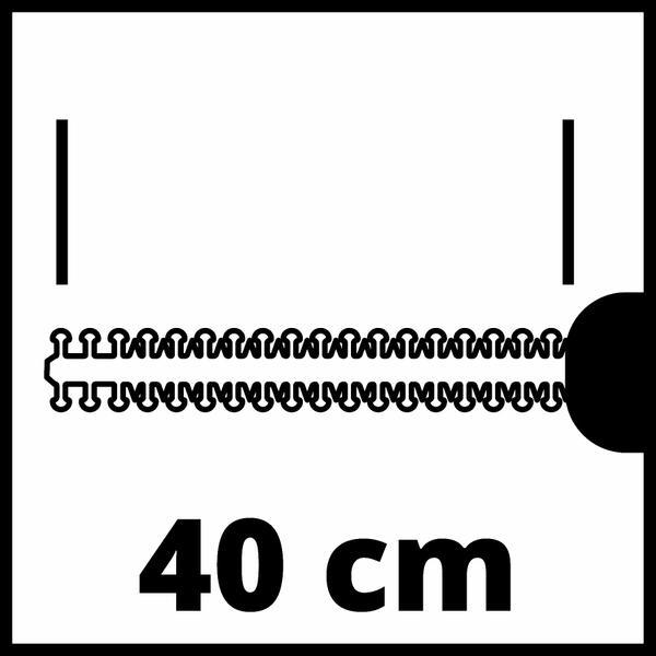 Actual product image Einhell Single Hand Battery Hedge Trimmer GC-CH 18/40 Li So 3410940 (Rechargeable battery operated)