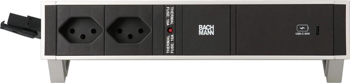 Produktbild Bachmann Tischsteckdosenleiste DESK 2, 2x T13, 1x USB C (2x, Typ 13)