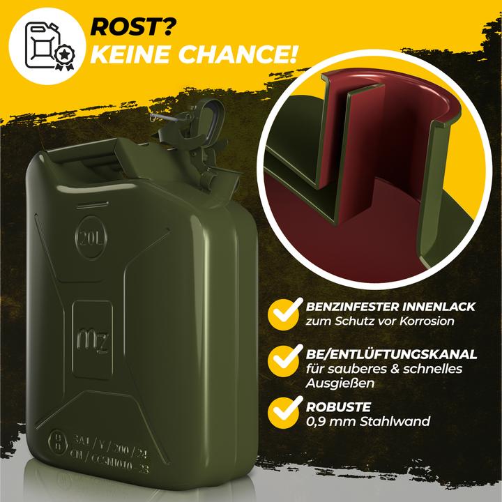 Actual product image Monzana Petrol can