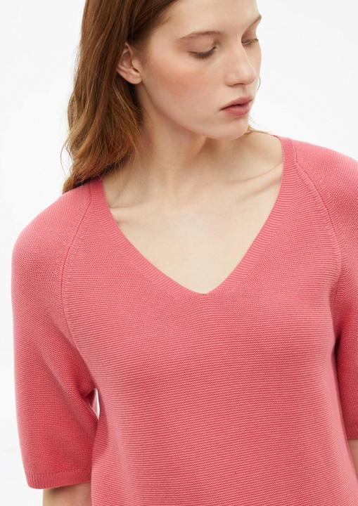 Produktbild s.Oliver Kurzarm-Strickpullover aus Baumwollmix (32)