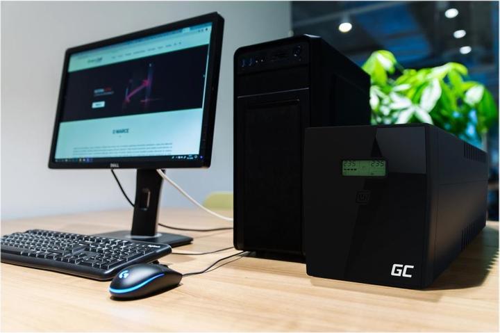 Produktbild GreenCell 2000VA 1400WÜberspannungsschutz 230V Black - (Offline-) USV (3000 VA, 1400 W, Standby USV)