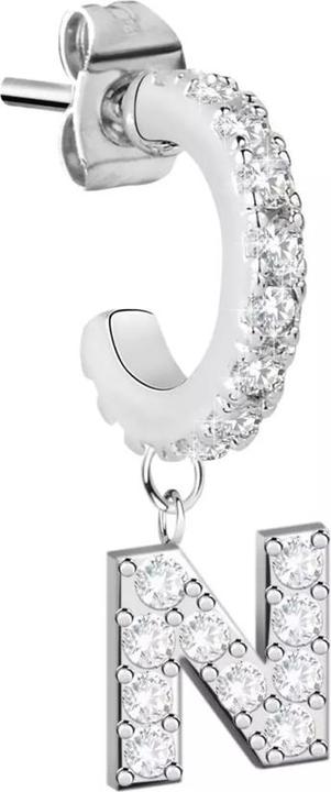 Produktbild La Petite Story Exigo Letter N Ohrstecker (Messing)