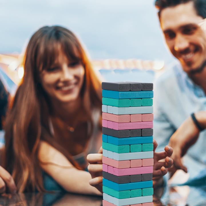 Actual product image Relaxdays Wobble Tower