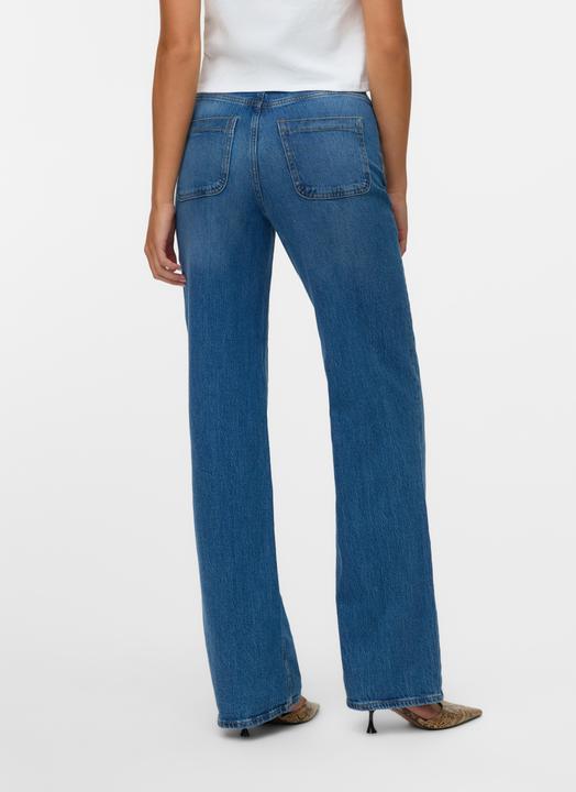 Immagine prodotto Vero Moda VMTESSA Hohe Taille Weiter Beinschnitt Jeans Weit geschnitten (W29/L30)