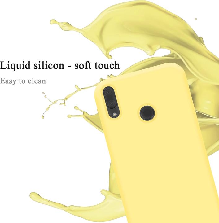 Produktbild Cadorabo TPU Liquid Silicone Case Cover (Huawei Y7 Prime (2019), Huawei Y7 (2019))