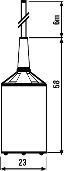Produktbild Finder Suspended electrode 6m cable