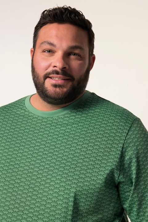 Produktbild Men+ Schlafanzug, gemustertes T-Shirt, Shorts (7XL)