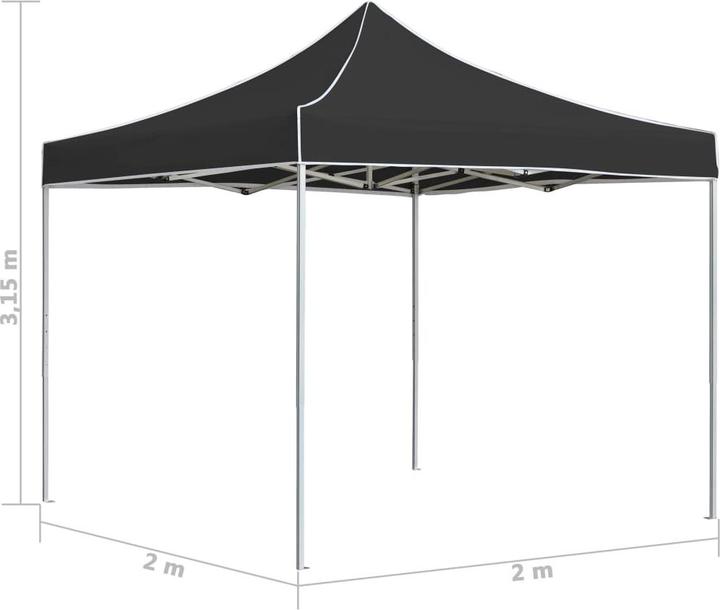 Actual product image vidaXL Partyzelt (200 cm, 200 cm)