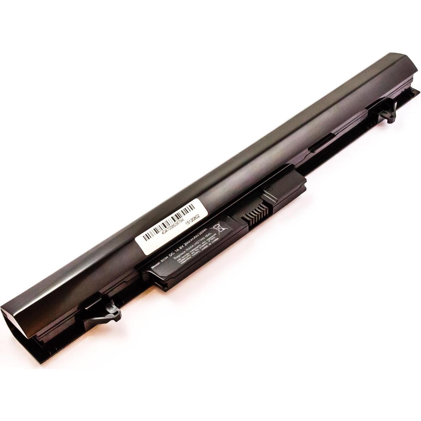 CoreParts MBI3056 Notebookakku (4 Zellen, 2200 mAh), Notebook Akku, Schwarz