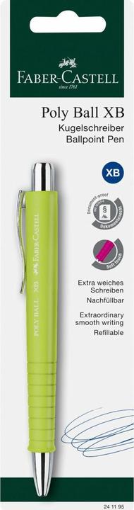Produktbild Faber-Castell Kugelschreiber Poly Ball XB BK unsortiert 5Stk (Sortiert, 1 x)
