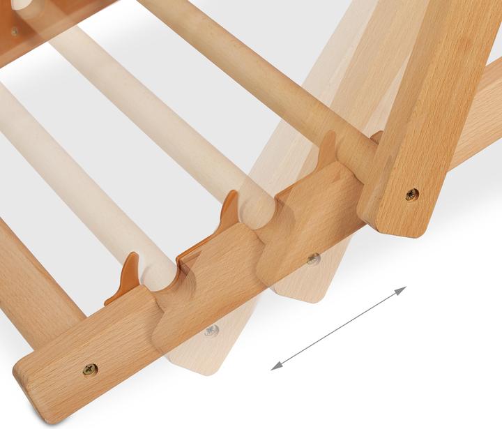 Produktbild Relaxdays Holzliegestuhl (93 cm)