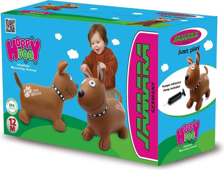 Productafbeelding Jamara Springkussen Hond Bruin met pomp
