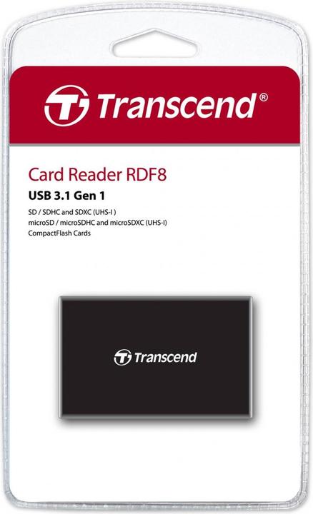 Actual product image Transcend RDF8K2 (USB 3.1)