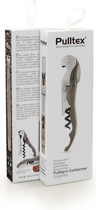Actual product image Pulltex Classic Luxe Graphite (Corkscrew)