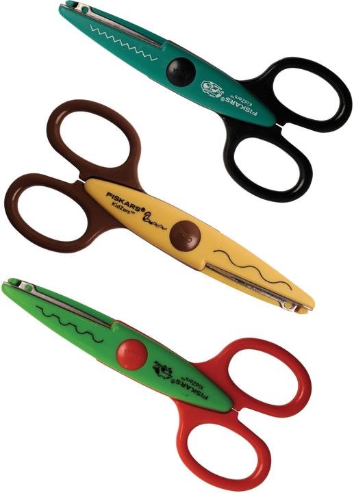 Immagine prodotto Fiskars Forbici per bambini Animali della palude 3 colori diversi 13,0 cm (13 cm)