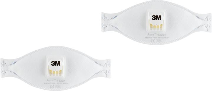 Produktbild 3M Atemschutzmaske Aura 9322+C2 (FFP2, 2 x)