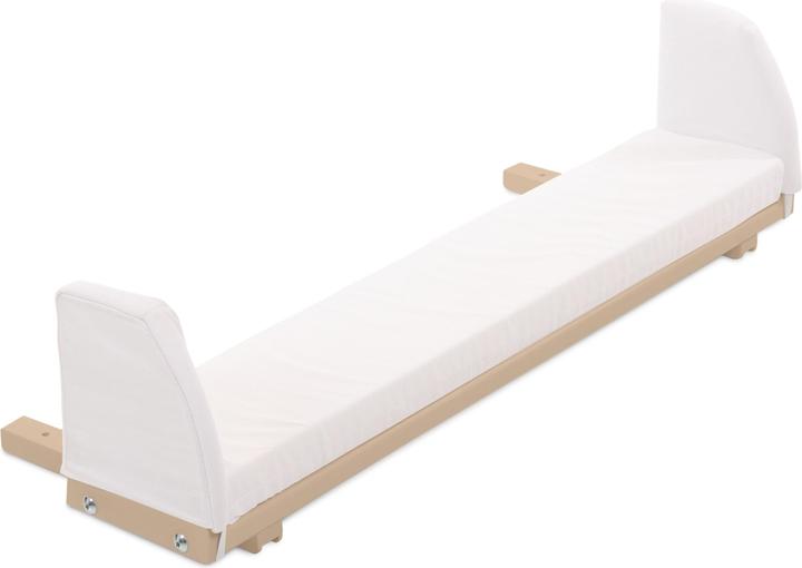 Tobi Rallonge beige laquée, partie matelas incluse