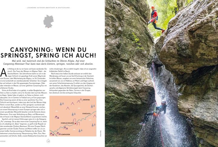 Image du produit Bildband Legendäre Outdoorabenteuer in Deutschland (Allemand, 2023)