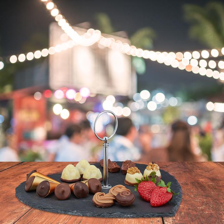 Produktbild Relaxdays Schieferplatte