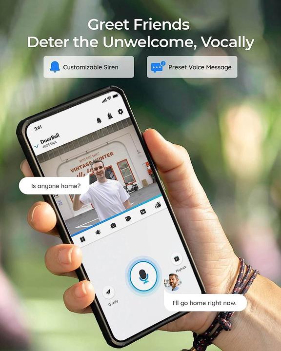 Image du produit Reolink Doorbell vidéo Wifi (Sans fil)