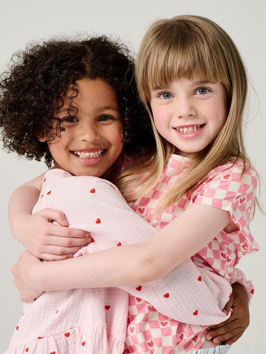 Immagine prodotto Vertbaudet Musselinbluse Mädchen mit Knopfverschluss (128)