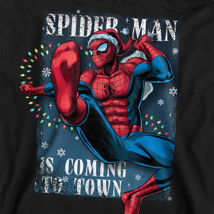 Produktbild Spiderman Is Coming To Town Sweatshirt (M)