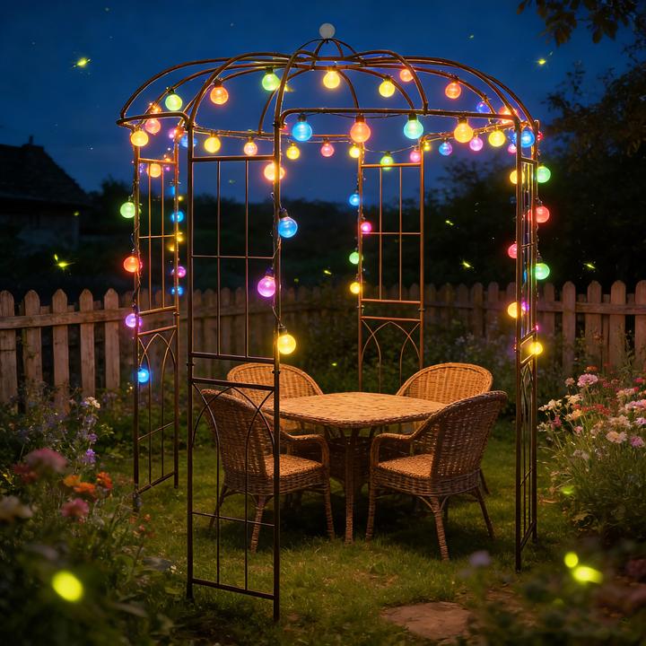 Produktbild Relaxdays Rosenpavillon (211 cm, 211 cm)