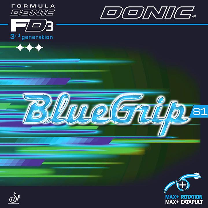 Actual product image Donic Blue Grip S1 rubber