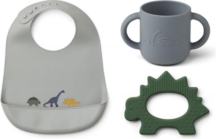 Actual product image Liewood Carol Set Dino Blue Multi Mix