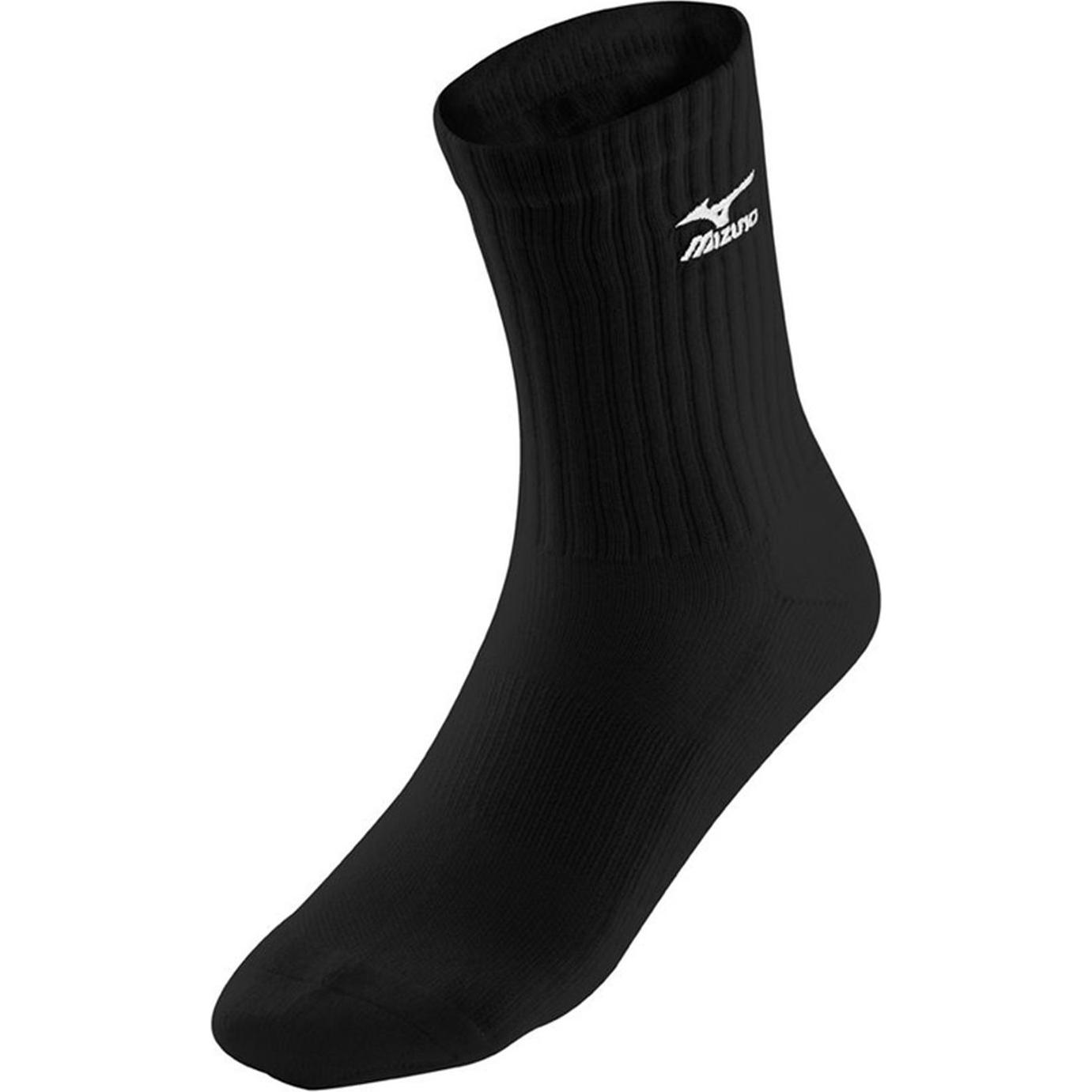 Mizuno, Unisex, Sportsocken, Volley Socks Middle (44 - 46), Schwarz