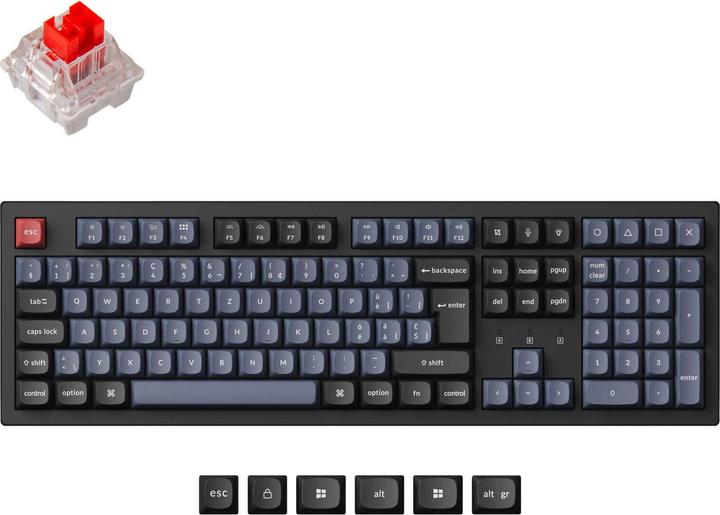 Actual product image Keychron K10 Pro (CH, Cable, Wireless)