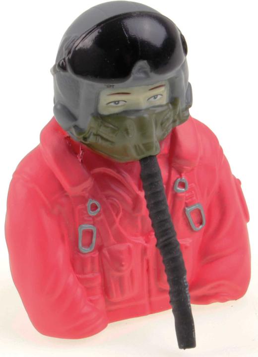 Image du produit Planet-Hobby 1/7 Jet Pilot Rouge hauteur 72mm, largeur 58mm, profondeur 30mm